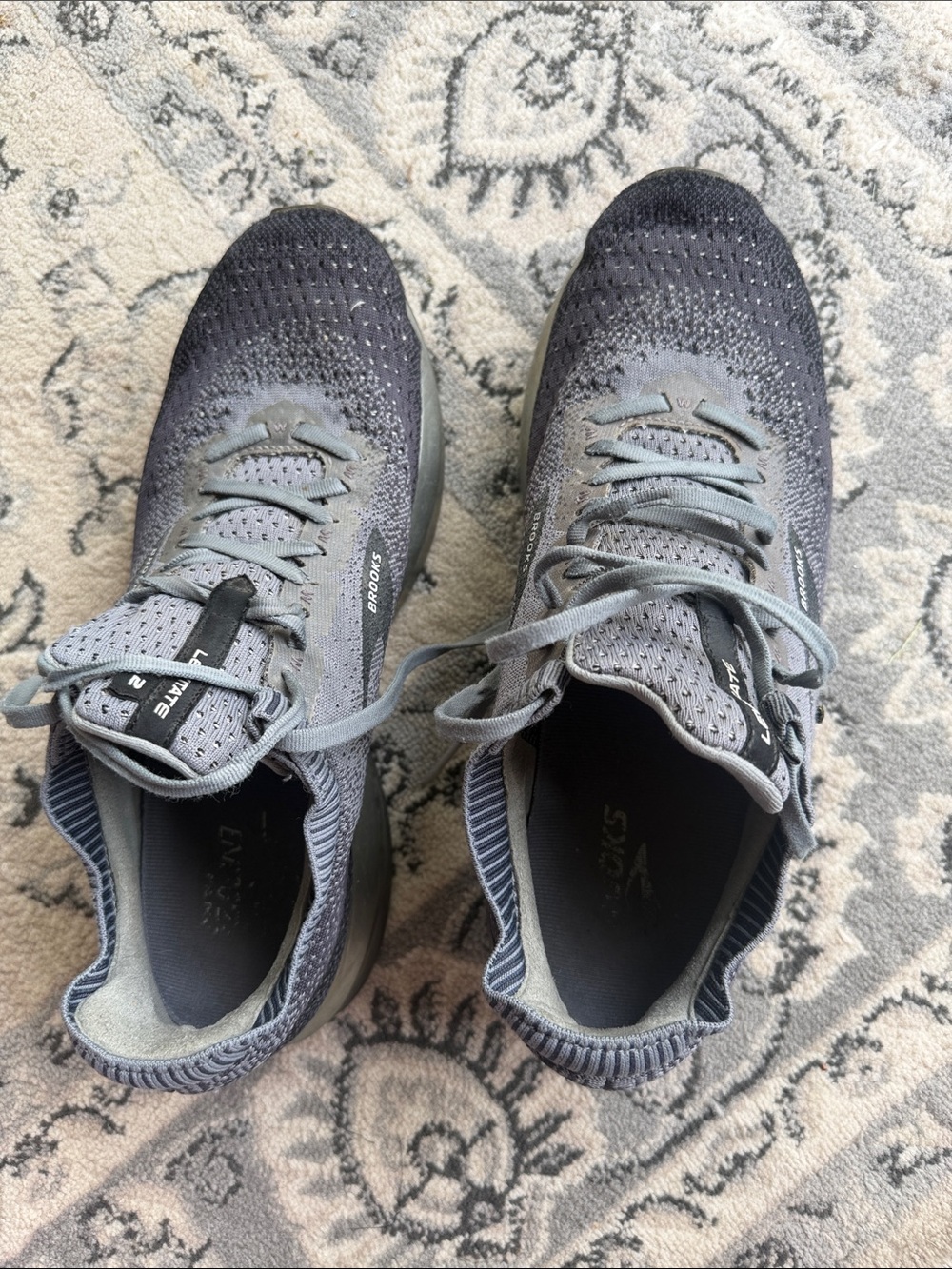Brooks Levitate 2 Men's Running Shoes DNA AMP Gray Size 11 D